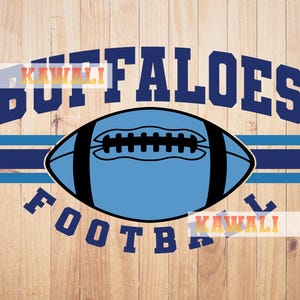 Buffaloes svg, Buffaloes Football Team svg, School Spirit svg, Team Mascot svg, Svg File For Cricut, Sublimation PNG Design