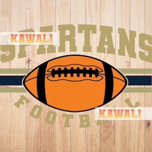 Spartanen svg, Spartanen voetbalteam svg, schoolgeest svg, team mascotte svg, svg-bestand voor Cricut, sublimatie png-ontwerp