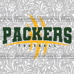 Packers voetbal svg, packers svg, packers png, schoolgeest svg, team mascotte svg, svg-bestand voor Cricut, sublimatie png-ontwerp