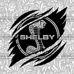 Ford Shelby geripte klauw png-logo, Ford Shelby png, Ford Shelby-sublimatieontwerp png