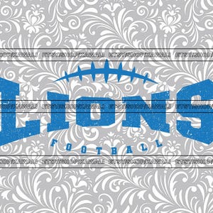 Archivos SVG de leones grunge para diseños de Cricut y sublimación, logotipo de espíritu escolar, mascota de equipo de fútbol (SVG), descarga digital