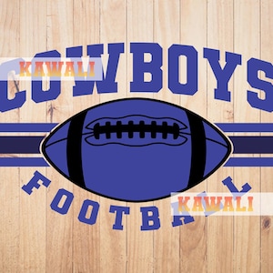 Cowboys svg, Cowboys Football Team svg, School Spirit svg, Team Mascot svg, Svg File For Cricut, Sublimation PNG Design
