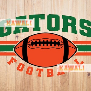 Gators svg, Gators Football Team svg, School Spirit svg, Mascote do time svg, Arquivo svg para Cricut, Design PNG de sublimação