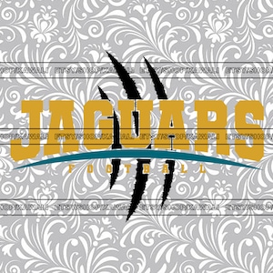 Fútbol de los Jaguars svg, Jaguars svg, Jaguars png, School Spirit svg, Mascota del equipo svg, Archivo Svg para Cricut, Diseño PNG de sublimación