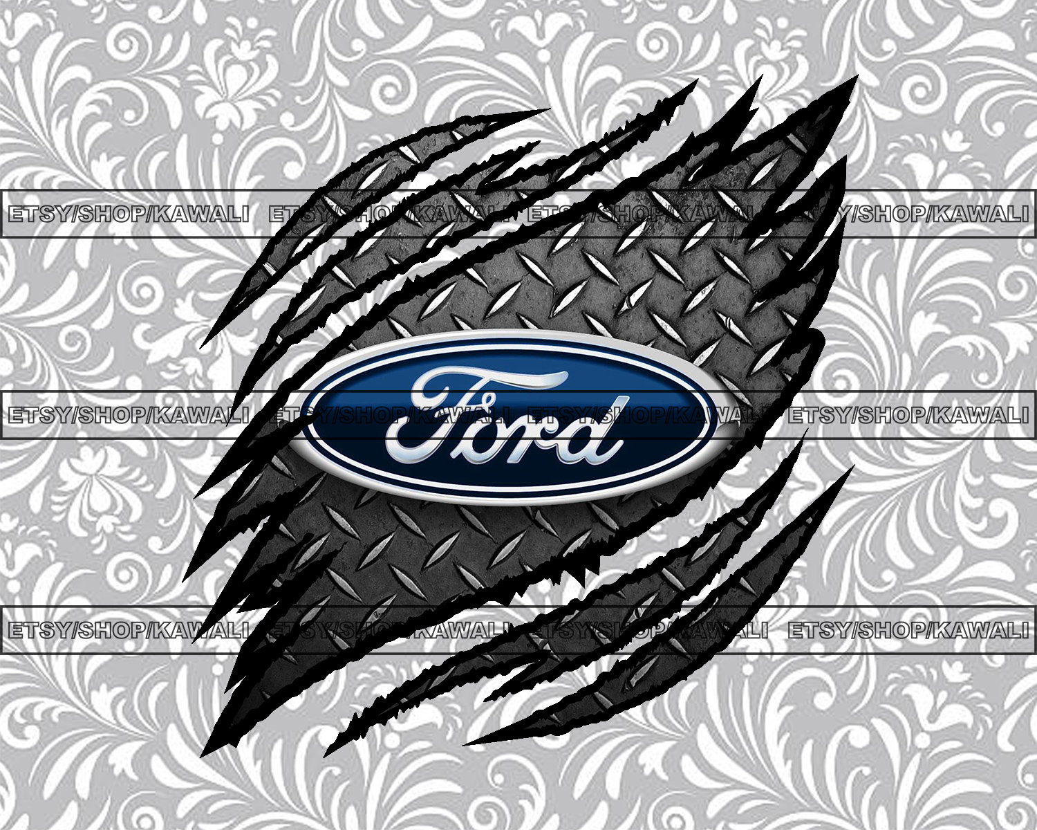 【 A-COLD-WALL 】テープベルト　柄　プリント　ロゴ　フリー Ford Ripped Claw Png Logo, Ford Png, Ford Sublimation PNG
