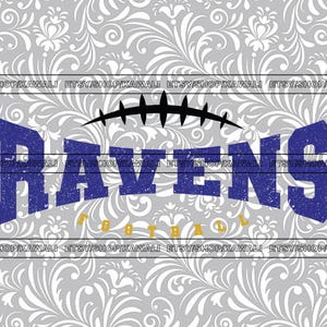 File SVG "Corvi Grunge" per Cricut e design a sublimazione, file SVG "Spirito scolastico", file SVG "Logo mascotte della squadra di football in formato PNG", download digitale