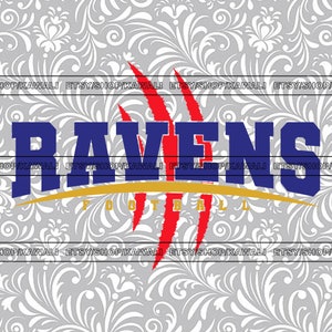 Ravens Football svg, Ravens svg, Ravens png, School Spirit svg, Team Mascot svg, Archivo Svg para Cricut, Diseño PNG de sublimación