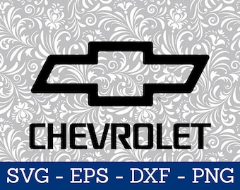 Chevrolet Logo Svg, Chevrolet Logo Png, Chevrolet Logo Silhouette, svg, eps, png, dxf, svg file for cricut