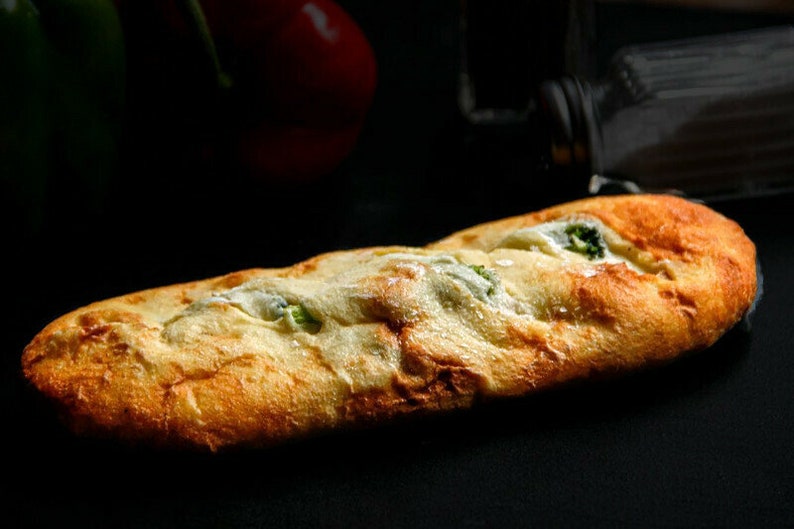 2 Stromboli, Keto, gluten free, Diabetic Friendly, low carb, sugar free, 10 net carbs, Made to order Chicken & Broccoli