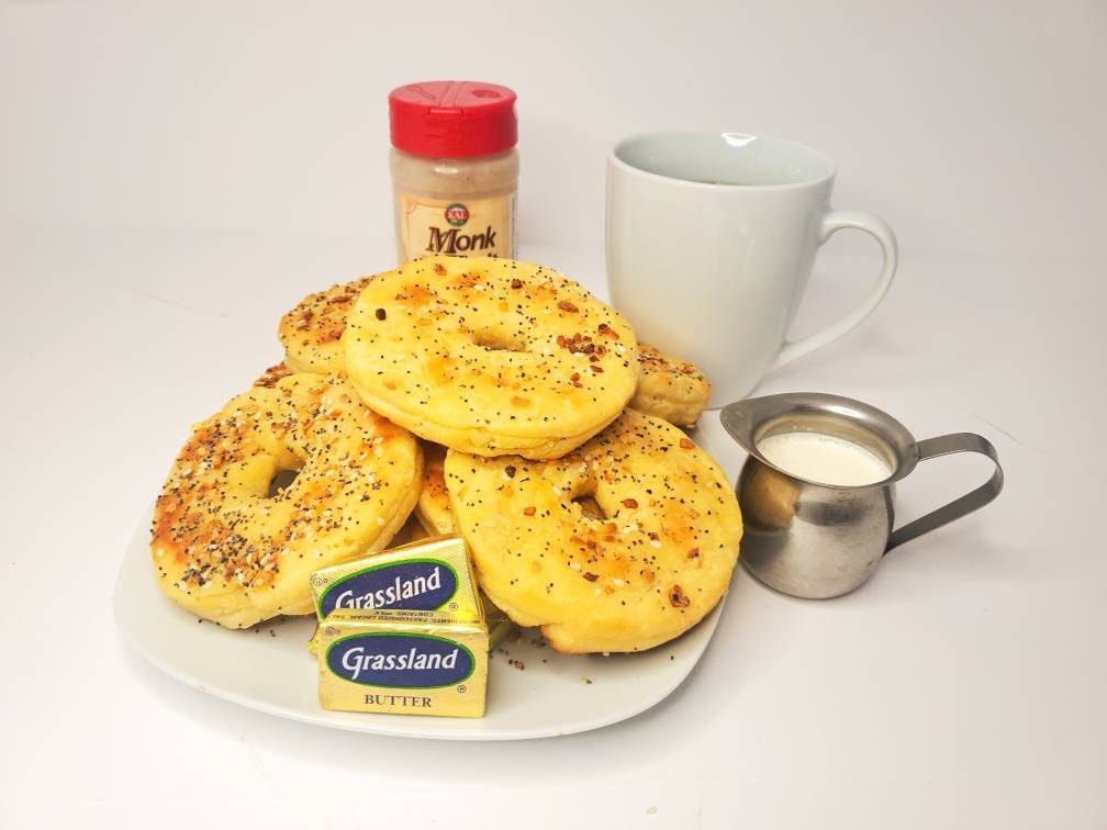 Keto Bagels 3 Net Carbs Gluten Free Bagels Diabetic Etsy UK