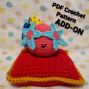 Crochet Pattern - Pink Party Slime ADD-ON - Slime Rancher Plush