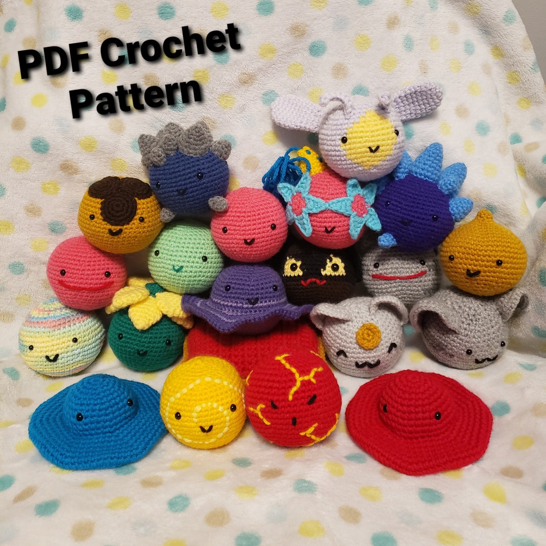 Slime Rancher 2 First 5 Slimes Crochet Pattern (Instant Download