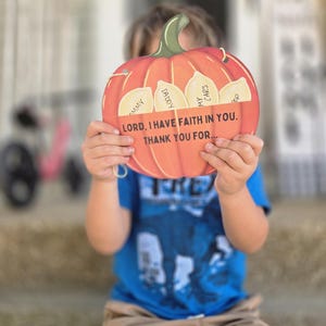 Pumpkin Craft Bible Lesson, Kindergarten Craft, Fall Printable Crafts, Sunday School Activity