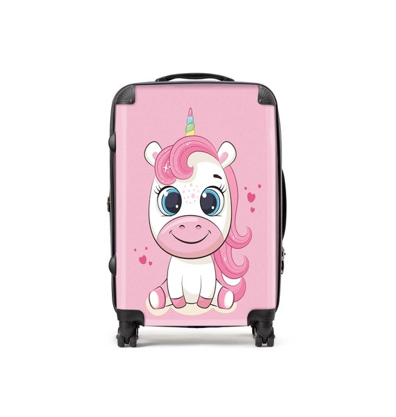 Unicorn Baby Suitcase Bagage. Verkrijgbaar in kinderkoffer Etsy Nederland