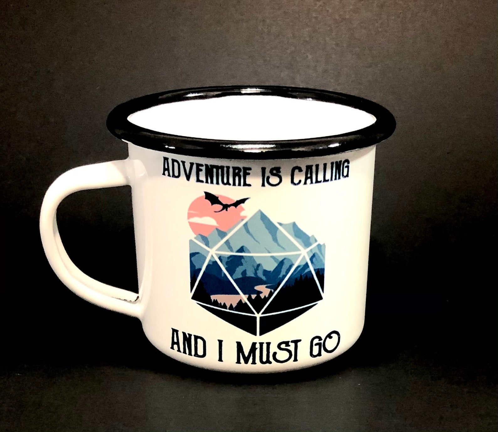 Camping Coffee Mugs/Coffee Mugs/Metal Coffee Mugs/Camping Etsy