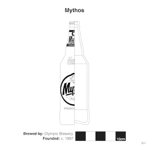 Beer from Greece - Archaeological Drawing