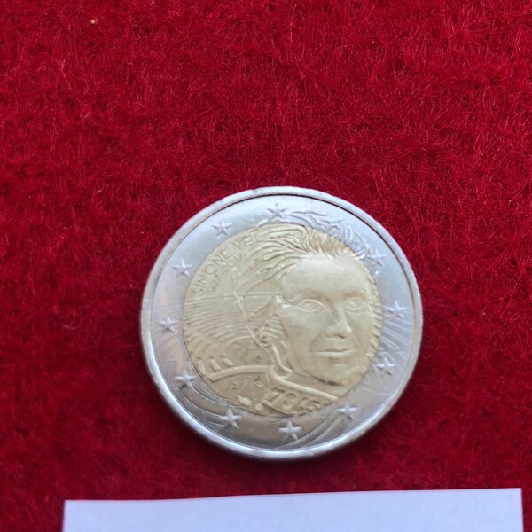 Frankreich 2 Euro 2018 Simone Veil  Coin Coins Sammlermünze Münze