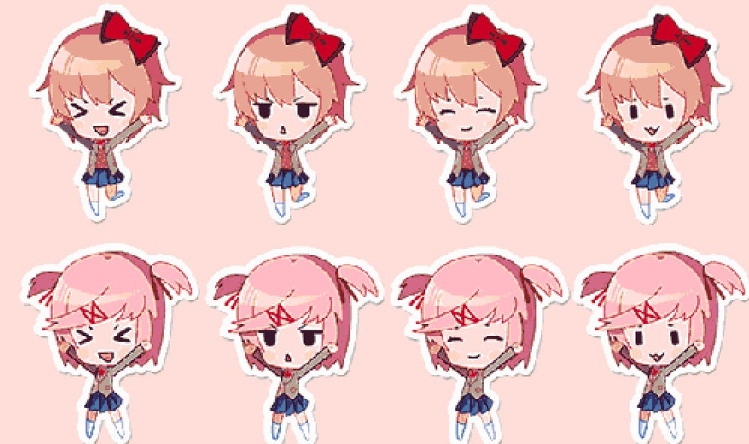 Doki Doki Character names  Literature club, Literature, Chibi