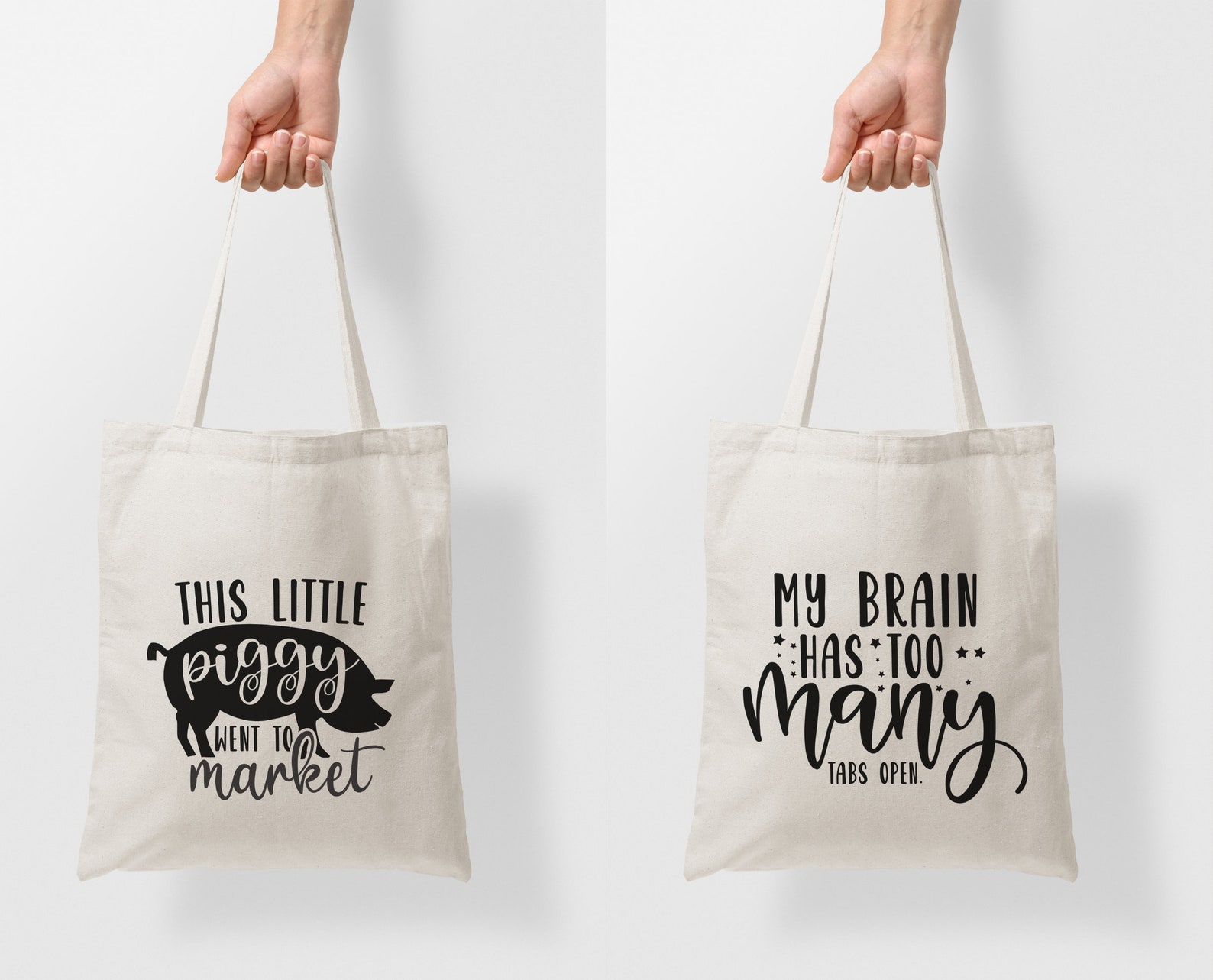 Tote Bag Sayings SVG