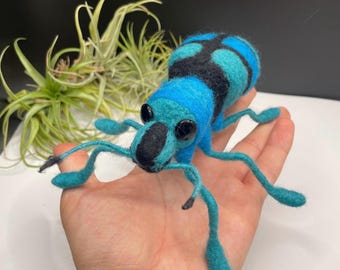 Blue Weevils with Boots 'n' Snoots Handmade