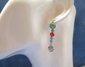 Boucles d'oreilles longues, fermoirs en argent, boucles avec perles rondes, boucles pendantes perles, bijou pour femme,