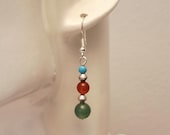 Boucles d'oreilles artisanales, fait main en France, minimalistes et élégantes