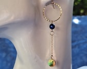 Boucles d'oreilles longues , bijou femme