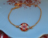 Bracelet délicat doré, bijou femme