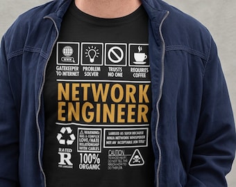 Network Engineer "Gatekeeper to Internet" T-Shirt