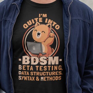 Camiseta de programador, desarrollador de software, estructuras de datos y sintaxis
