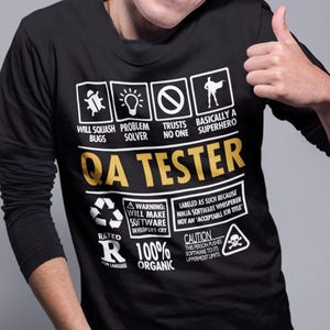 I'm a Quality Assurance QA Tester Funny T-Shirt
