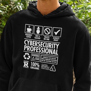 Funny Cybersecurity Infosec Hoodie