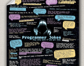 Poster blagues de programmeur : oeuvre d'art murale amusante pour développeur de logiciels