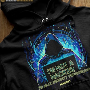 Sweat à capuche de cybersécurité pour les professionnels de la sécurité informatique d'Infosec