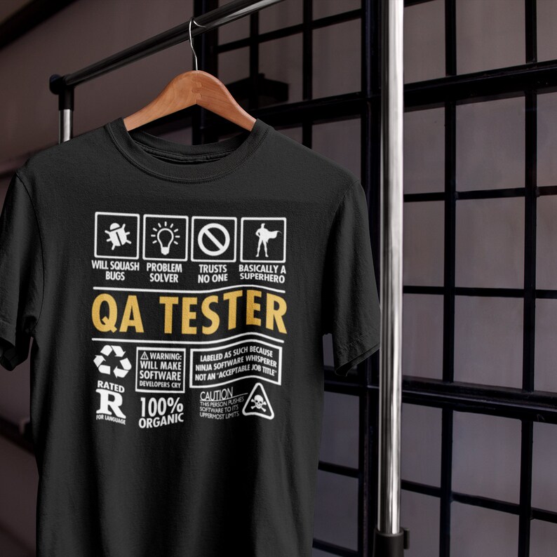 I'm a Quality Assurance QA Tester Funny T-shirt - Etsy UK