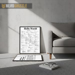 software developer dictionary definition poster