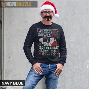 SQL clause christmas jumper