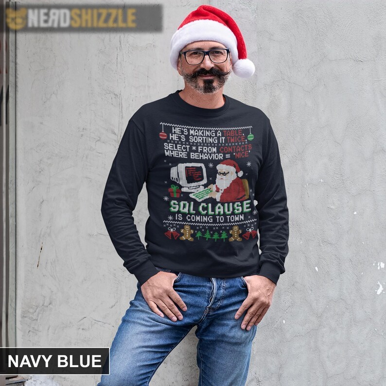 SQL clause christmas jumper