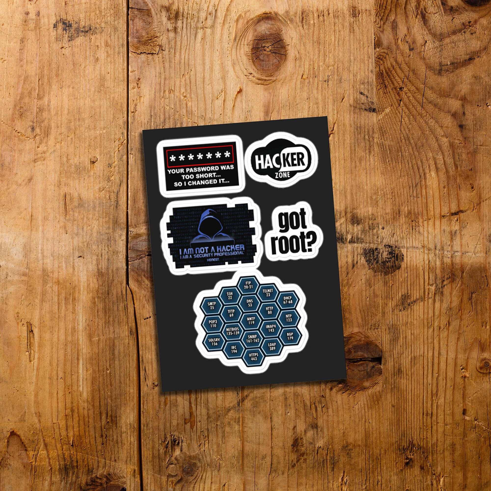 thumbnail image 2 of 50 Pcs Hacker Stickers For Laptop - Waterproof Vinyl Decals For Tech Lovers 2 of 10