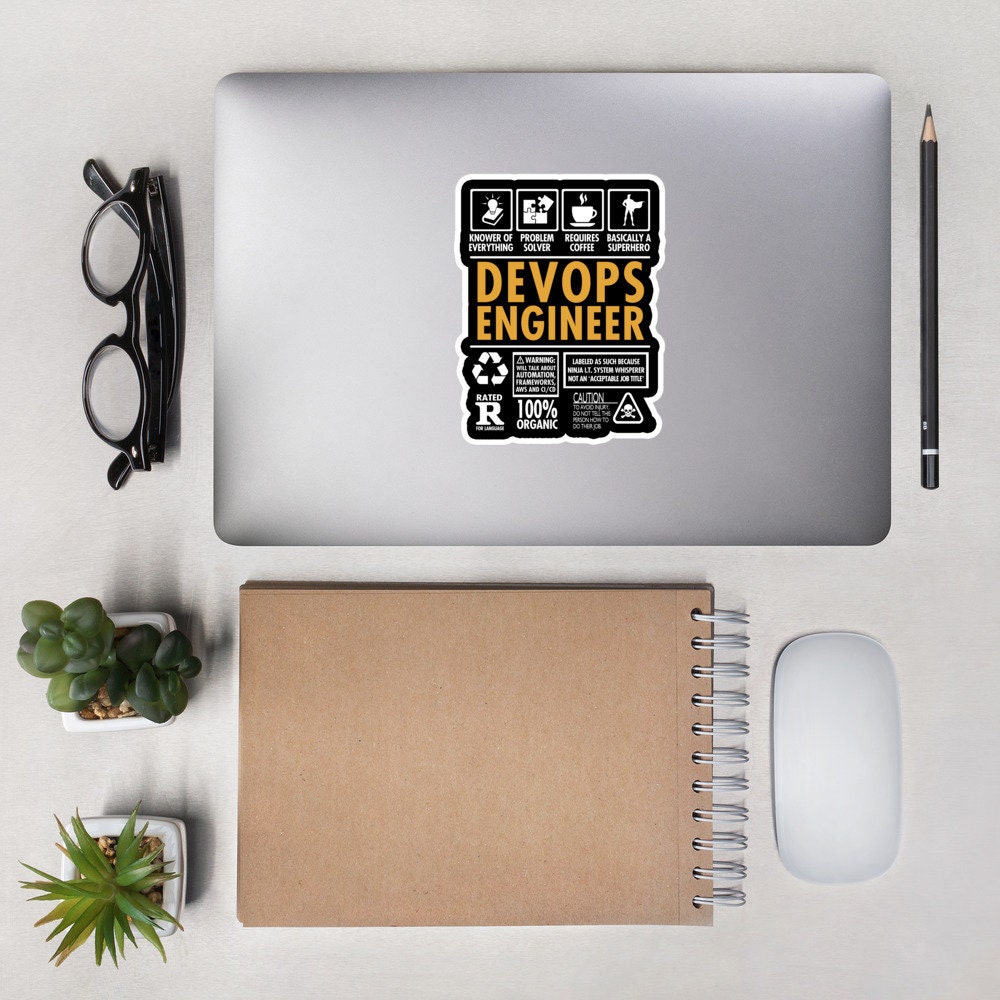 Devops Engineer Funny knower of Everything Vinyl Sticker - Etsy