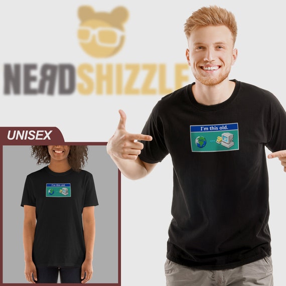 Retro Computing Dial up Internet Geek T shirt Etsy Australia