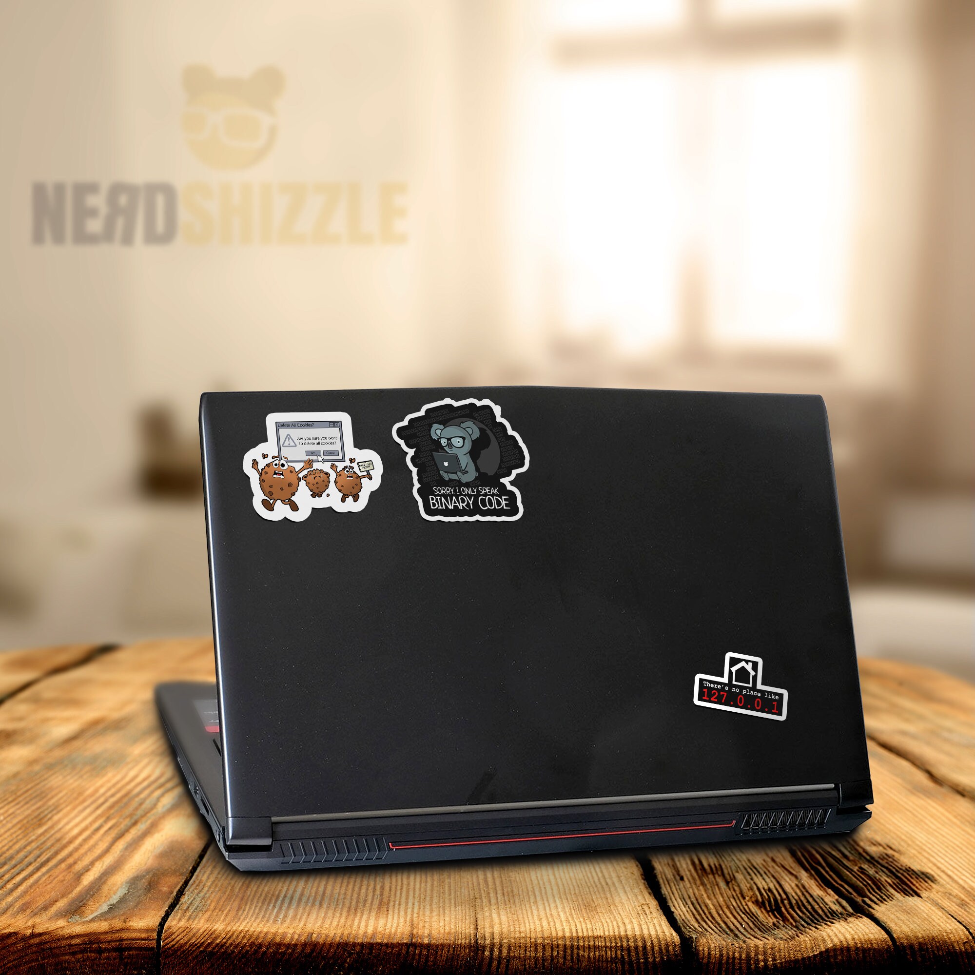 Computer Nerd Laptop Sticker Pack - Etsy