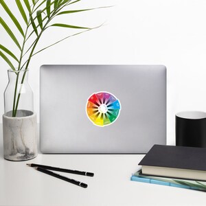 Color Wheel for Graphic Designers and Digital Artists Sticker - Etsy