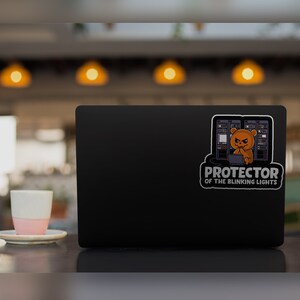 Network Engineer Protector of Blinking Lights Laptop Sticker - Etsy