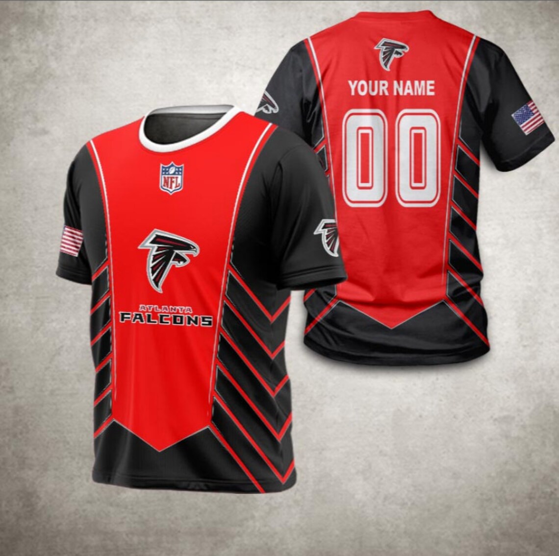 Custom atlanta falcons shirts Clearance