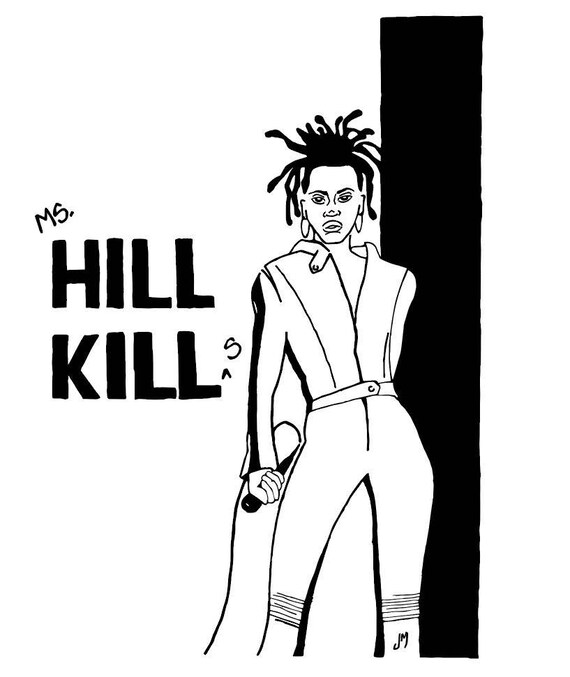 Lauryn Hill Blueprint and Poster | Etsy