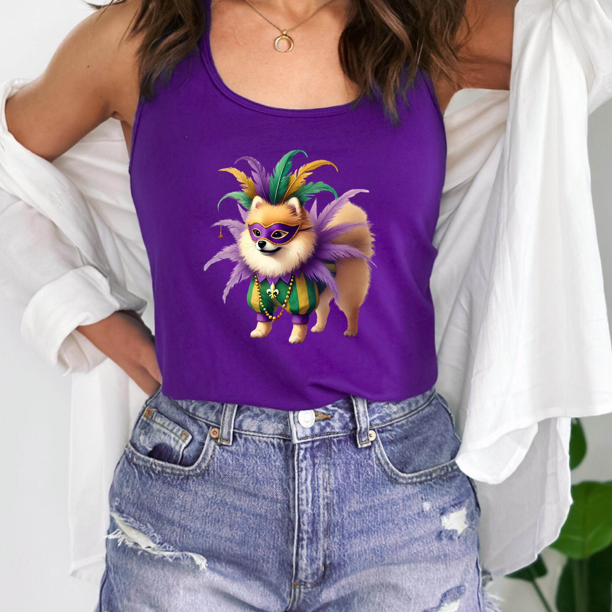 Mardi Gras Puppies Boy Pima Footies
