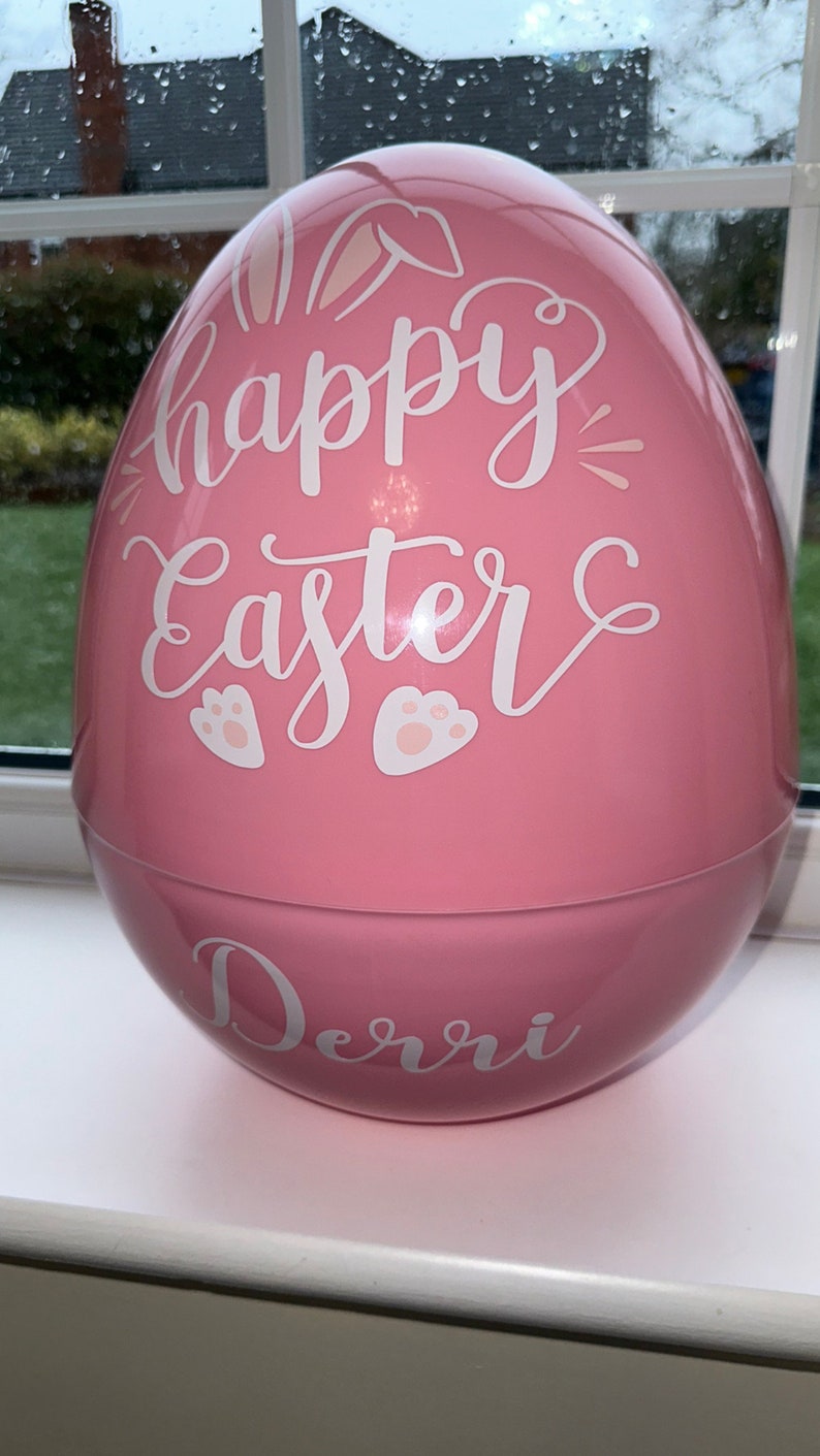 Personalised Giant Easter Eggs Etsy UK