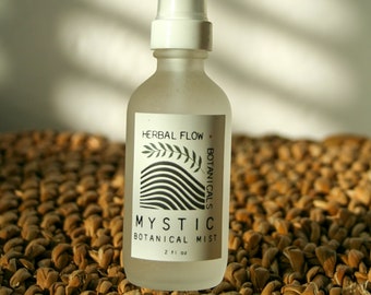 Mystic Aromatherapy Spray || Herbal mist, essential oil spray, room spray, organic essential oils, natural perfume, lavender perfume, floral