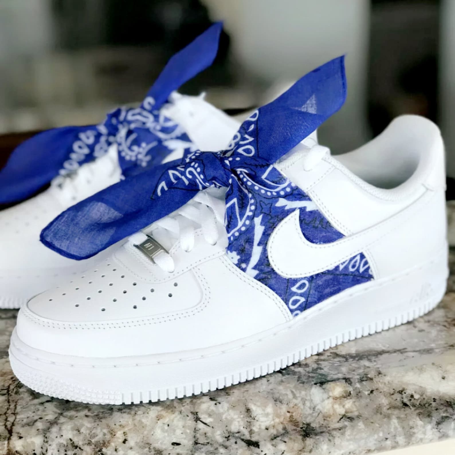Nike Air Force 1 / Bandana Custom / All Bandana Colors | Etsy